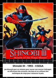 Couverture de Shinobi III